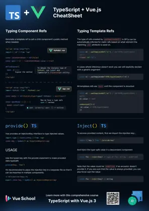 TypeScript with Vue.js Cheatsheet: Part 2: Image 1