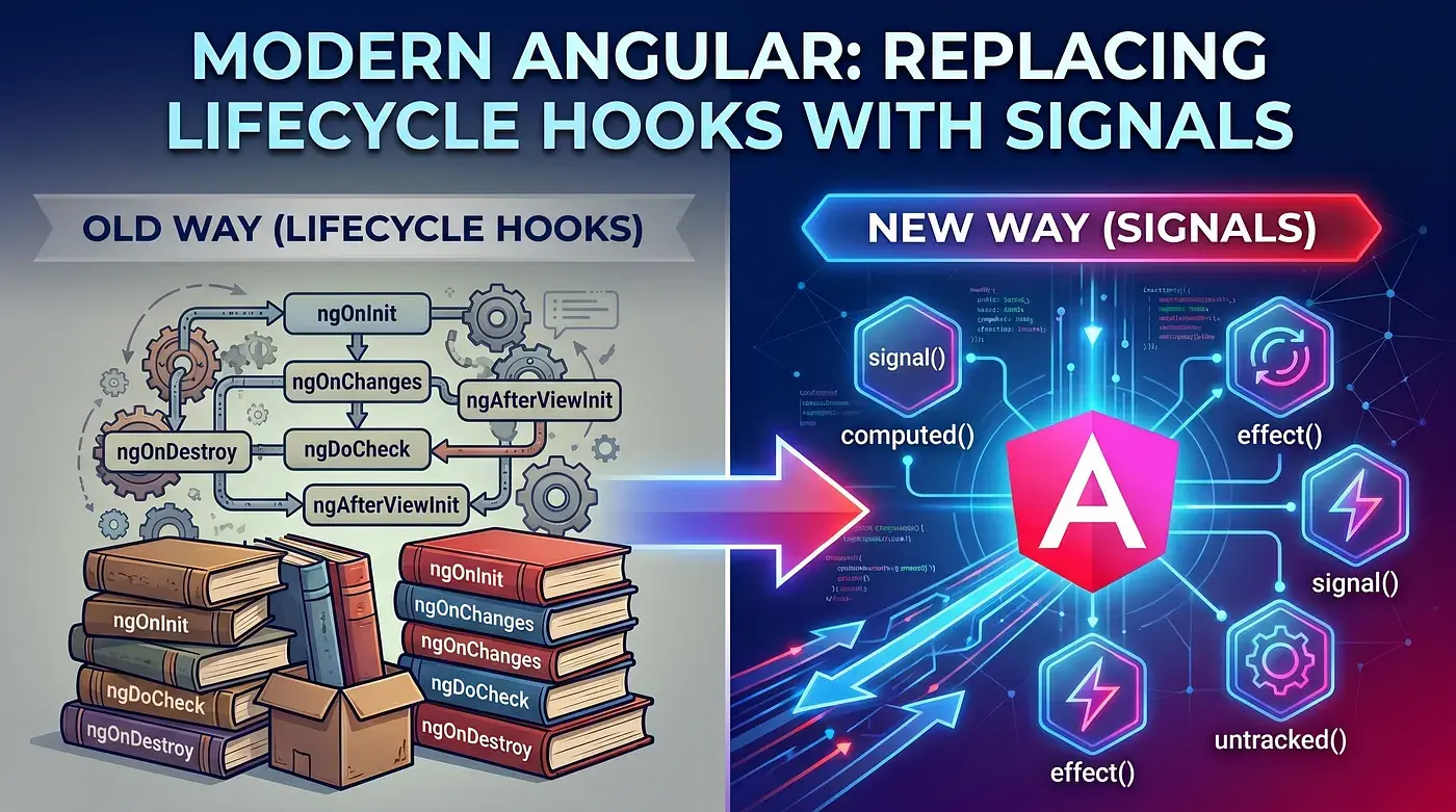 Modern Angular: Replacing Lifecycle Hooks with Signals