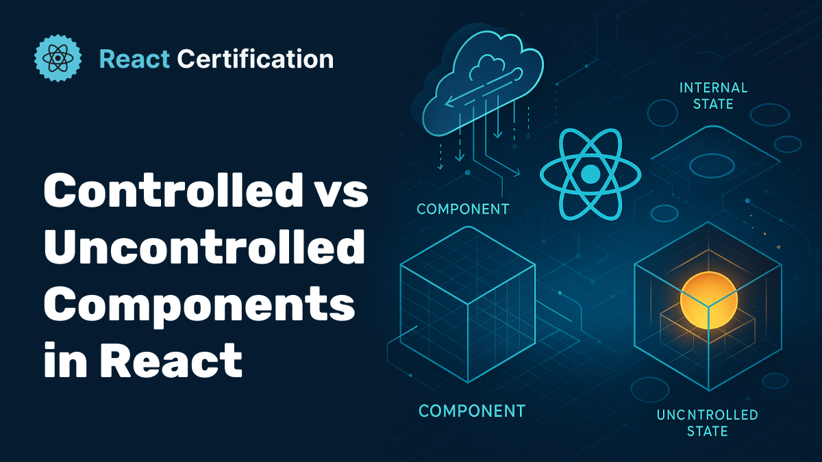 Controlled vs Uncontrolled Components in React