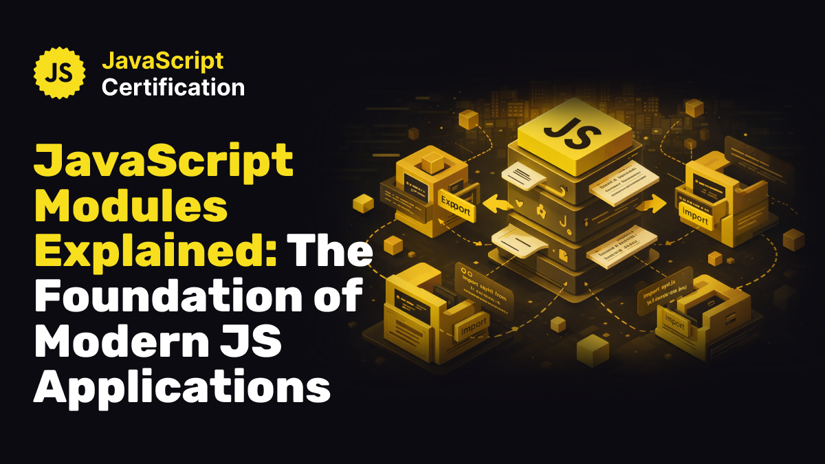 JavaScript Modules Explained: The Foundation of Modern JS Applications