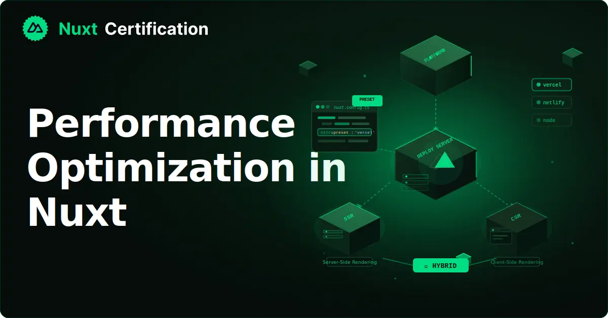 Performance Optimization in Nuxt