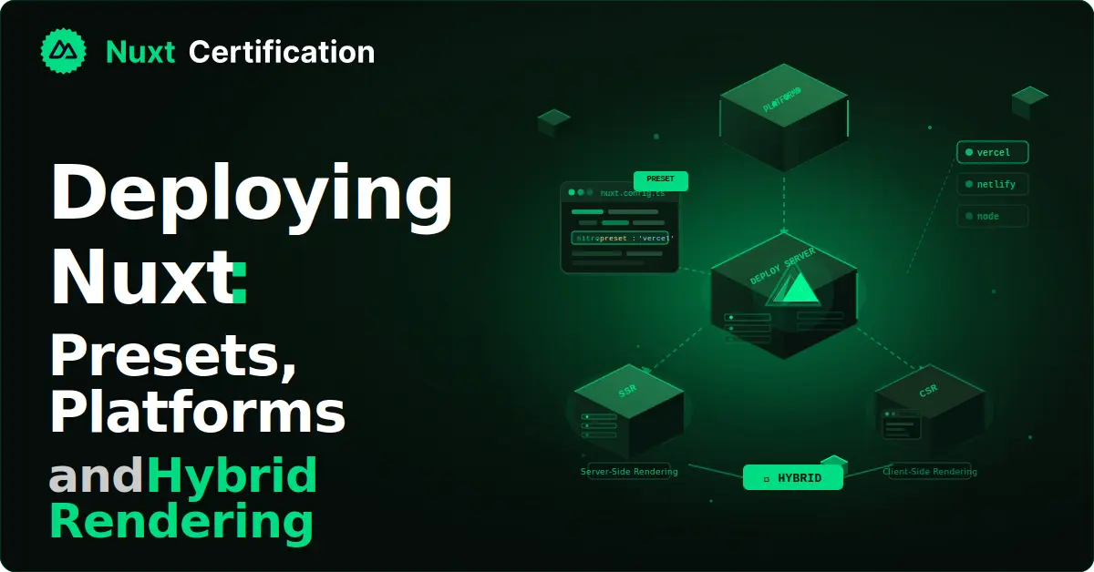 Deploying Nuxt: Presets, Platforms, and Hybrid Rendering