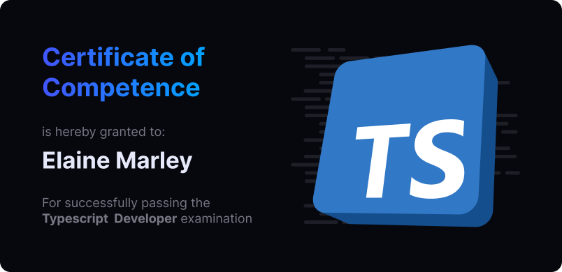 Certification of TypeScript